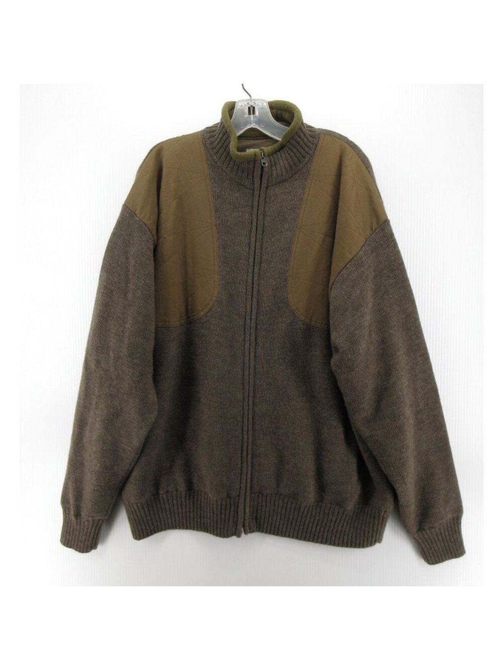 Beretta Sweater XL Wool Cardigan Shooting Hunting Jacket Full Zip *